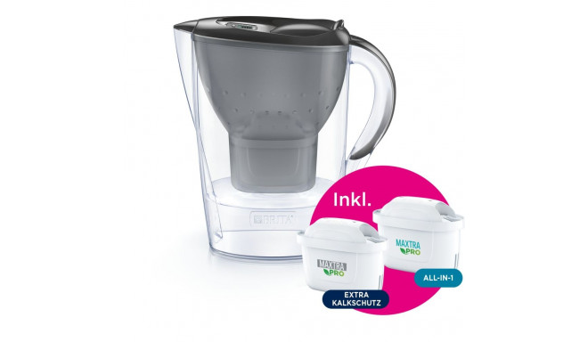 Brita Marella graphite incl. incl. 1x ALL-in-1, 1x extra lime
