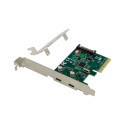 Conceptronic 2-porti USB 3.2 Gen 2 Type-C PCIe kaart