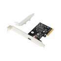 Conceptronic 2-porti USB 3.2 Gen 2x2 Type-C PCIe kaart
