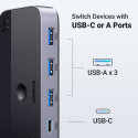 UGREEN USB 3.0 Jagamislüliti 2 Sisse 4 Välja