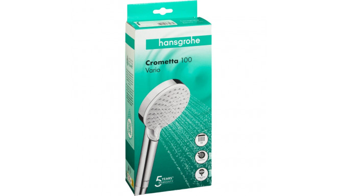 Hansgrohe Crometta Hand Shower 100 Vario white/chrome