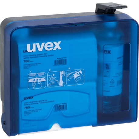 uvex eyewear cleaning station