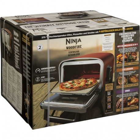 NINJA OO101EU Woodfire Pro Pizza-Oven/Maker