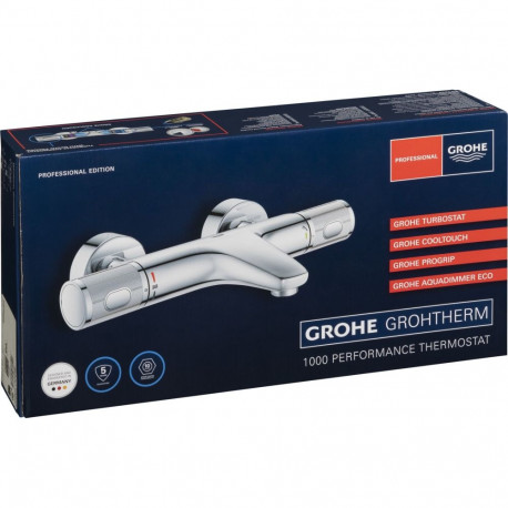 Grohe Grohtherm 1000 Performance termostaatne vannisegisti 1/2