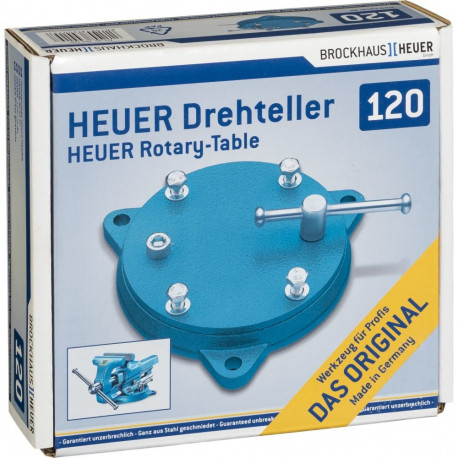 HEUER pöörlev plaat paralleelpingile 115 + 120