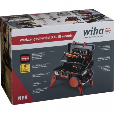 Wiha 9300-70103 tööriistakomplekt Competence XXL III