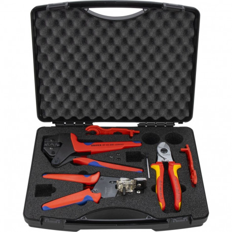 Knipex tööriistakast fotogalvaanika MC4 jaoks