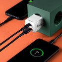 Hama laadija mini 30W PD/QC 1x USB-C, 1x USB-A valge