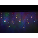 LED-tähega kardinatuled 2.5m 138LED mit mitmevärvilised tuled