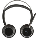 Poly Voyager Focus 2 -Bluetooth-peakomplekt laadimisalusega, Microsoft Teamsi sertifikaadiga