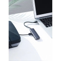 [RETURNED ITEM] Ugreen USB Type C HUB - 4x USB 3.2 Gen 1 with USB-C power port gray (CM219 70336)