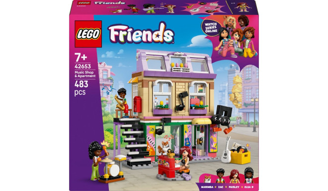 CONST LEGO MUSIC STORE & APARTMENT 42653