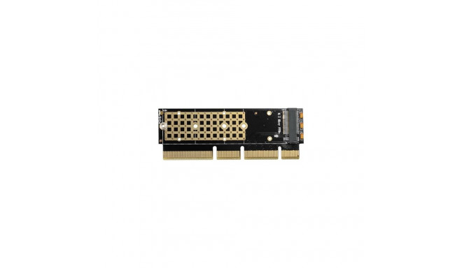 AXAGON PCEM2-1U PCI-E 3.0 16x - M.2 SSD NVMe up to 80mm SSD low profile 1U