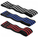 SportVida Hip Band SV-HK0366 different resistance levels in a set of 3 multi-colored