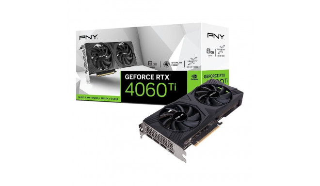 PNY GeForce RTX 4060 Ti Verto Dual Fan 8GB GDDR6 graafikakaart