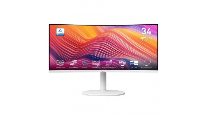 MSI Modern MD342CQPW monitor