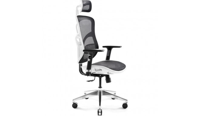 Diablo Chairs V-Basic must ja valge kontoritool