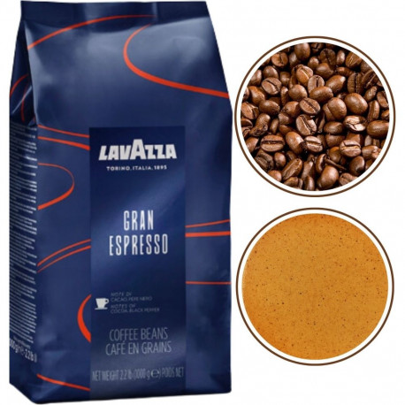 Coffee beans Lavazza Gran Espresso, 1 kg