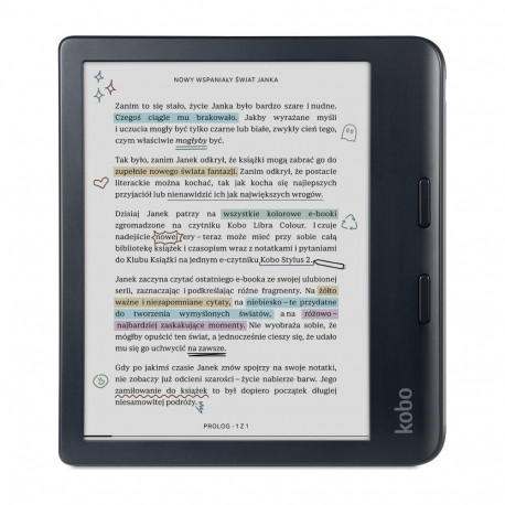 Kobo Libra Color 7" e-raamatulugeja must