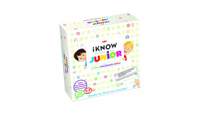 TACTIC Board game IKNOW Junior (In Latvian lang.)