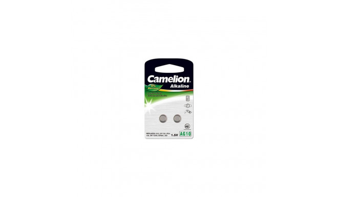 Camelion AG10/LR54/LR1131/389, Alkaline Buttoncell, 2 pc(s)