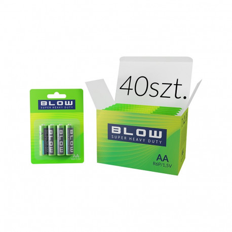 82-659# Bateria blow super heavy duty aa r06p blister 40szt