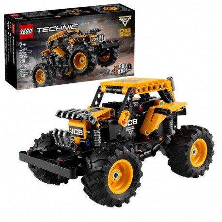Construction Set - LEGO TECHNIC 42199 Monster Jam DIGatron 218 Pieces