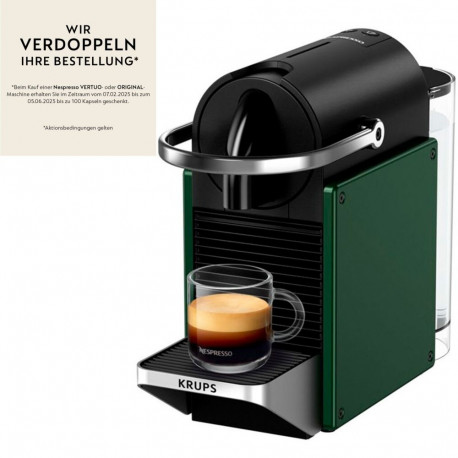 Nespresso XN 3063  Pixie Coffee Machine  green   by Krups
