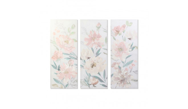 Maal DKD Home Decor Kwiaty 55 x 3 x 135 cm Shabby Chic (3 Tükid, osad)