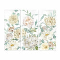 Painting DKD Home Decor Flowers 55 x 3 x 135 cm Shabby Chic (3 Pieces) Painting DKD Home Decor Flowers 55 x 3 x 135 cm Shabby Chic (3 Pieces)