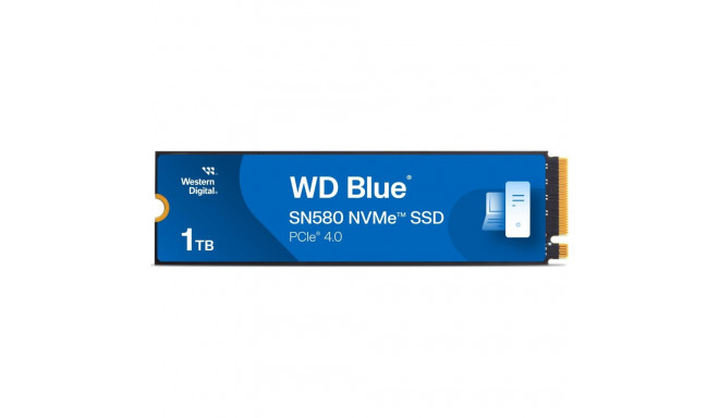 WD Blue SN580 1TB M.2 2280 PCI-E x4 Gen4 NVMe SSD (WDS100T3B0E)