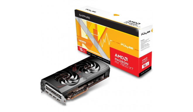 Sapphire Pulse Radeon RX 7800 XT 16GB GDDR6 graphics card (11330-02-20G)