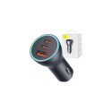 Baseus Golden Contactor charger 1x USB-A 2x USB-C 3 A (CGJP010013)