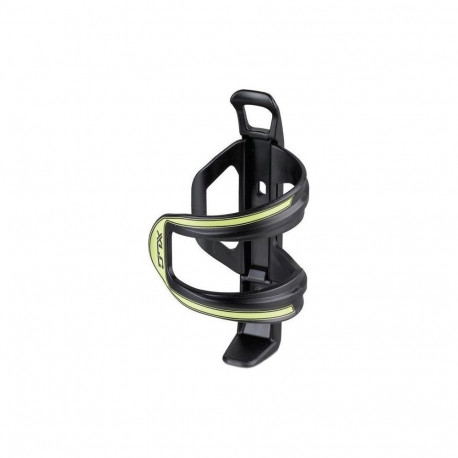 Romet Bottle cage plastic Sidecage black/lime XLC