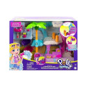 Mattel Polly Pocket Figure Flamingo Car Wash Set HHJ05