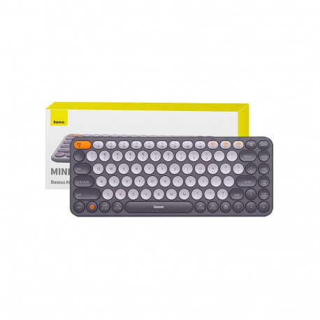Baseus K01A Wireless Tri-Mode Keyboard Frosted Gray