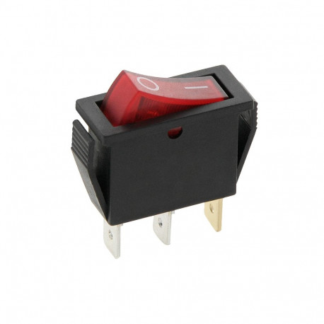 1827# Przełącznik mk111 czerwony 12v podświetlany (10 tk.)