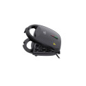 Peanut Toaster - Adler AD 3071 12 Halves Non-Stick Black