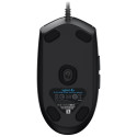 Gaming Mouse - Logitech G G102 LIGHTSYNC 8000 DPI Black
