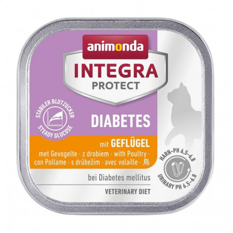 Cat Food - ANIMONDA Integra Protect Diabetes Chicken Wet 100g Grain-Free