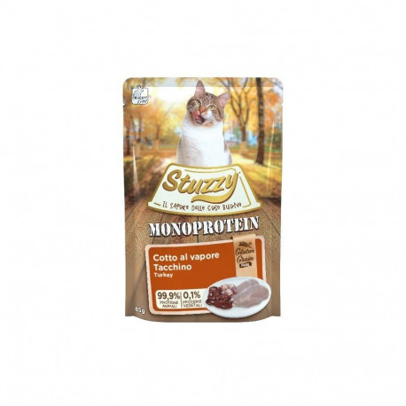 Cat Food - STUZZY Monoprotein Turkey Wet 85g 10.2% Protein