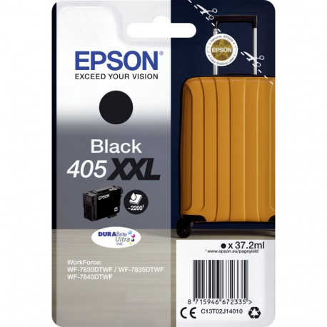 Epson Ink 405XXL Black Schwarz (C13T02J14010)