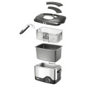 Unold Fryer Compact 1,5l 1200W must hõbedane (58615)