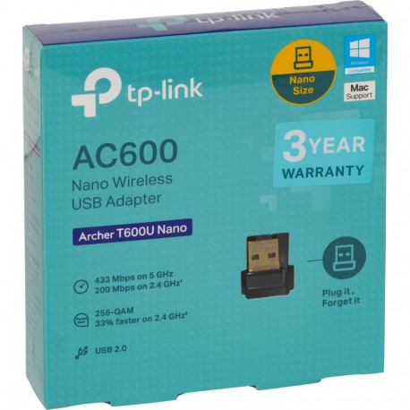 TP-LINK TPLINK WLAN-adapter Archer T600U Nano (ARCHER T600U NANO)