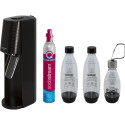 SodaStream Soda Maker Terra Promopack QC black Schwarz incl 3 bottles (1012813491)