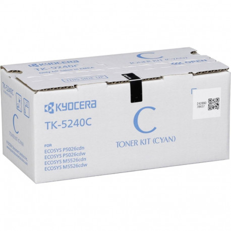 Kyocera Cartridge TK-5240 TK5240 Cyan (1T02R7CNL0)