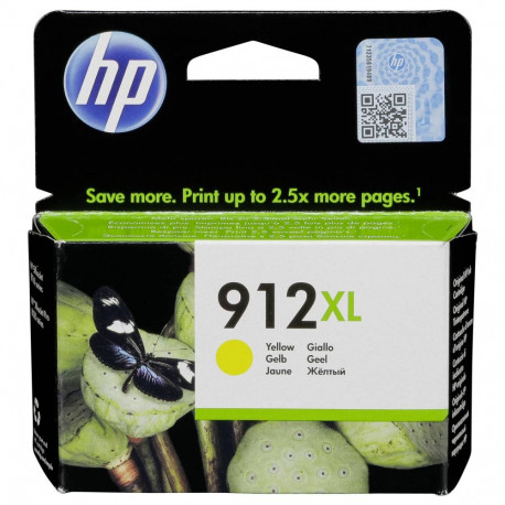 HP Ink No 912XL HP912XL HP 912XL kollane (3YL83AE)