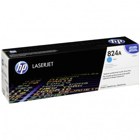 HP Cartridge No 824A HP824A HP 824A Cyan (CB381A)