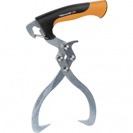 Fiskars Log Tong WoodXpert 303mm must oranž (1003625)