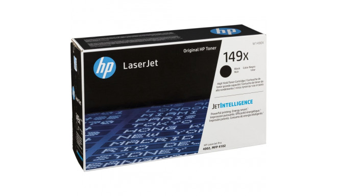 HP 149X laservärikasett must